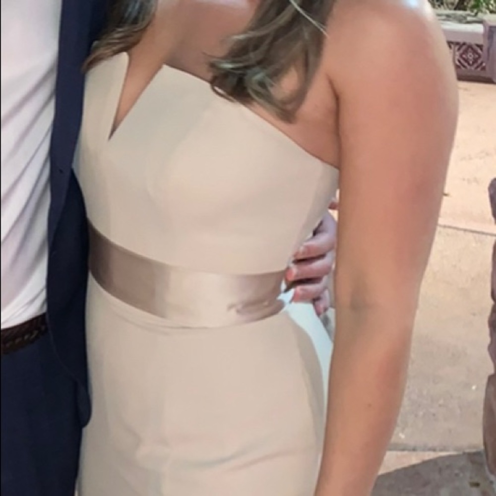 Champagne Bridesmaids Dress size 6